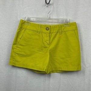 Ann Taylor Loft Women's Shorts, Size 0, 4" inseam, Lime-yellow, New with tags